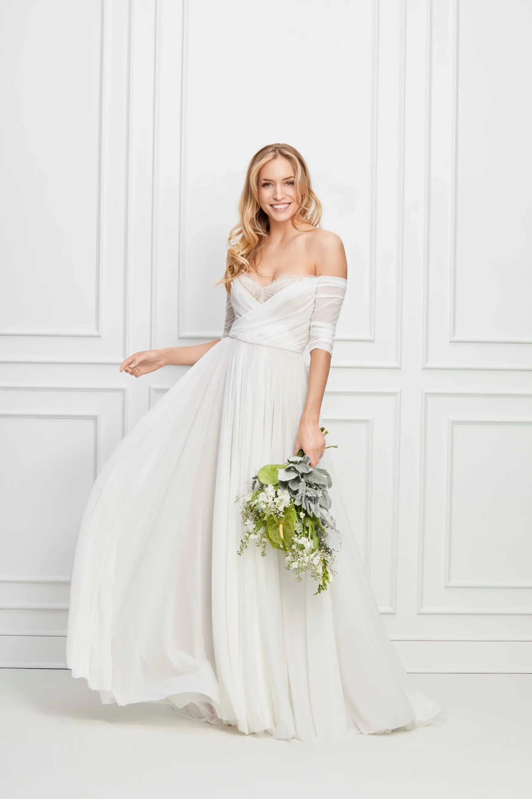 Dress for the Weather: Bridal Fabrics That Withstand Rain or Shine Image