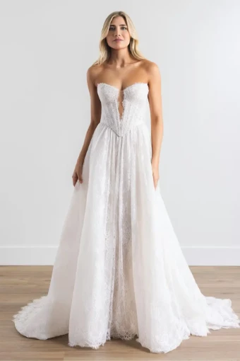 Watters CHARLOTTE #0 Ivory/Blush thumbnail