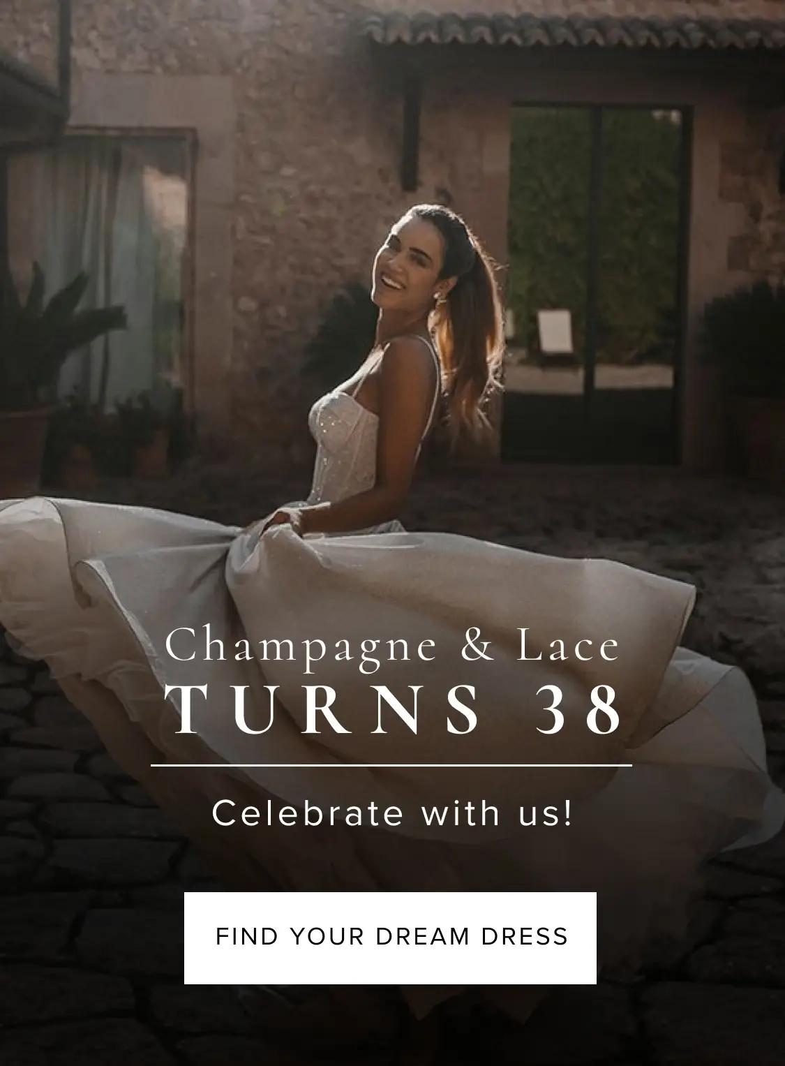 Champagne&Lace Turns 38 Mobile Banner