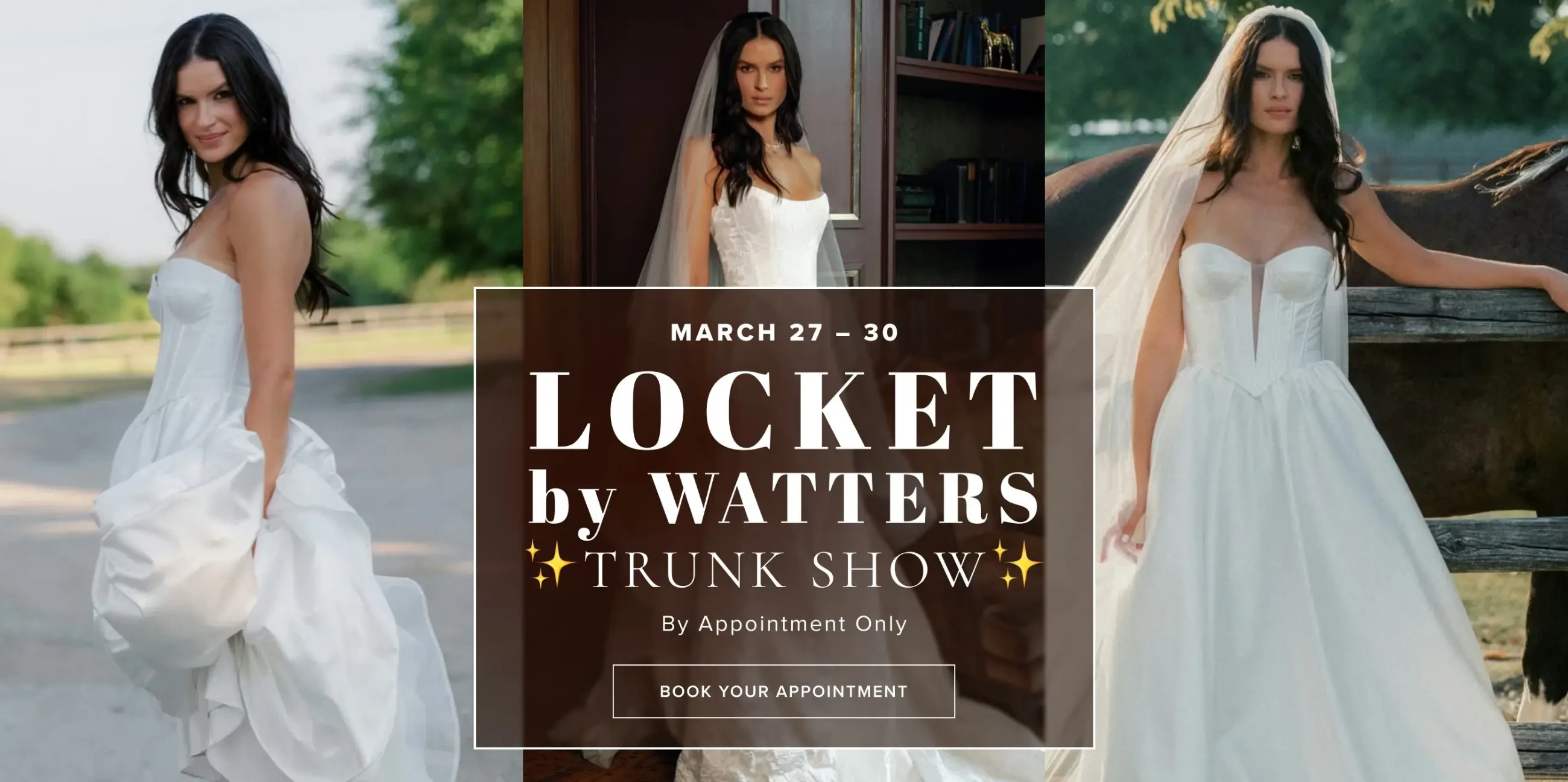 Locket by Watters Trunk Show Desktop Banner