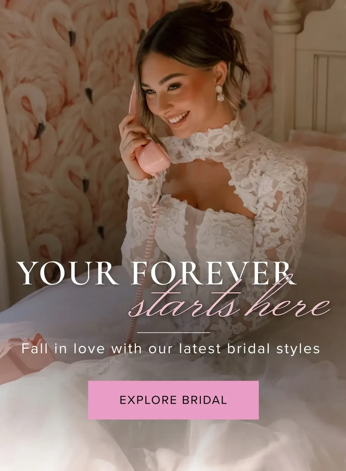 Your Forever Starts Here Mobile Banner